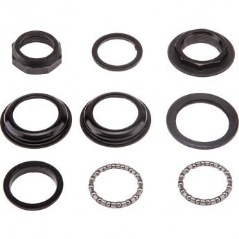 Детали рулевой колонки FP-H805 1-1/8" чёрная Детали рулевой колонки FP-H805 1-1/8" чёрная