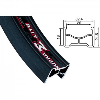 Обод 20" Supra E (Lite) Alexrims 36H двойной, серебристый Обод 20" Supra E (Lite) Alexrims 36H двойной, серебристый