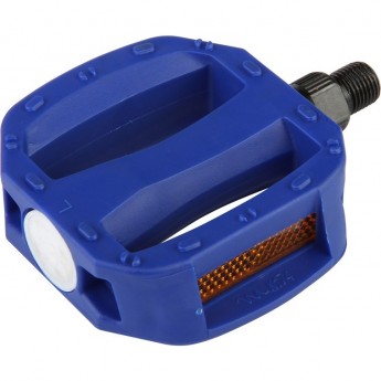Педали FP-650 Feimin ось 1/2" со светоотражателями, пластиковые цветные Педали FP-650 Feimin ось 1/2" со светоотражателями, пластиковые цветные