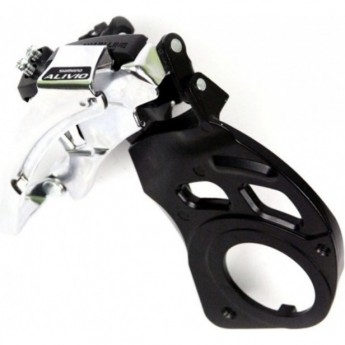 Переключатель скоростей передний Alivio FD-M410-E 42-22T, с универсальной тягой Переключатель скоростей передний Alivio FD-M410-E 42-22T, с универсальной тягой