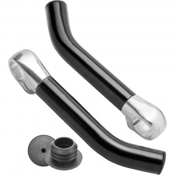 Рога на руль BLF-C2 алюминиевые черные Рога на руль BLF-C2 алюминиевые черные