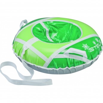 Санки надувные STELS D110см, зелено-салатовые Санки надувные STELS D110см, зелено-салатовые