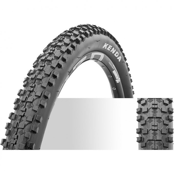 Велопокрышка KENDA 27,5"х2,10 K-1027 22 TPI черная 620183 Велопокрышка KENDA 27,5"х2,10 K-1027 22 TPI черная 620183