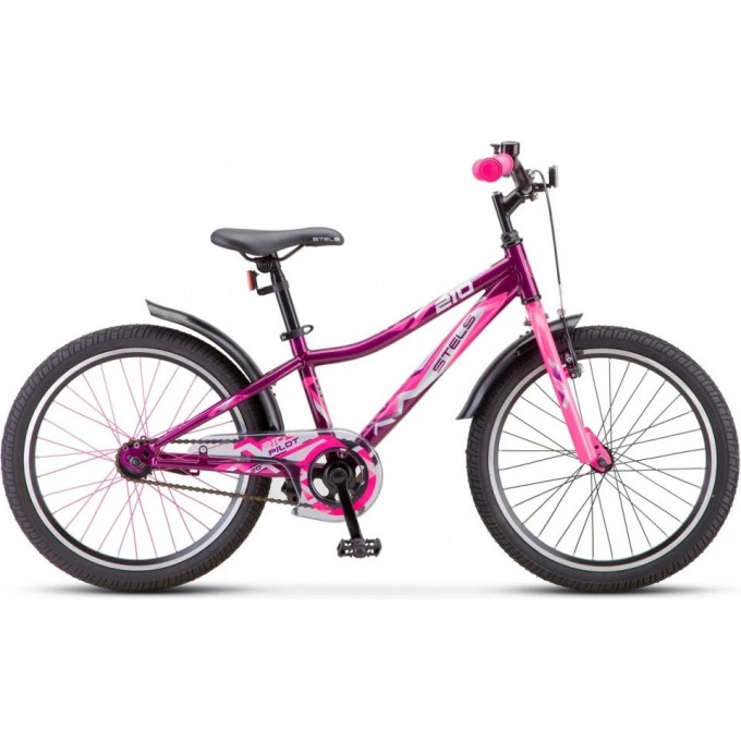 Велосипед STELS 20" Pilot 210 (LU095724) фиолетовый-розовый JU000362232021JU0009005 Велосипед STELS 20" Pilot 210 (LU095724) фиолетовый-розовый JU000362232021JU0009005
