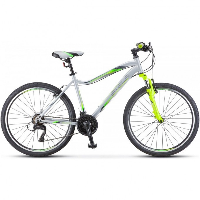 Велосипед STELS Miss-5000 V V050 серебристый/салатовый (LU096326), рама 16" KUBC0068452021KU0002196 Велосипед STELS Miss-5000 V V050 серебристый/салатовый (LU096326), рама 16" KUBC0068452021KU0002196