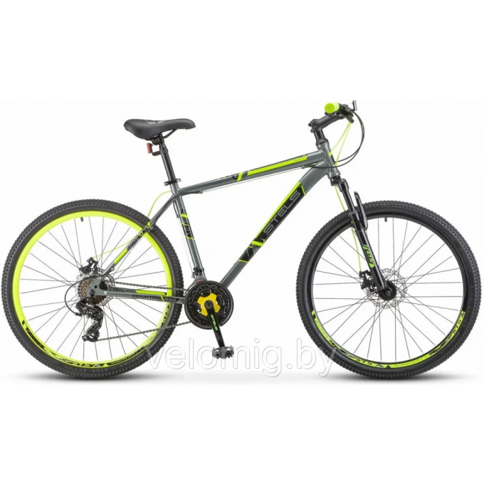 Велосипед STELS Navigator 700 D F020 серый/жёлтый 27.5", рама 17,5" (LU096009) KUBC0066752021JU0000191 Велосипед STELS Navigator 700 D F020 серый/жёлтый 27.5", рама 17,5" (LU096009) KUBC0066752021JU0000191