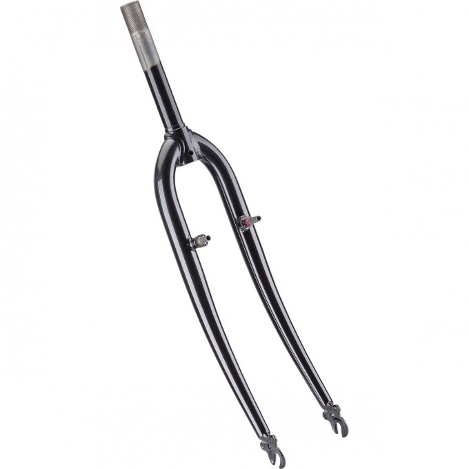 Вилка 26" 1" жесткая V-Brake черная (Nav. 250) 110225 Вилка 26" 1" жесткая V-Brake черная (Nav. 250) 110225